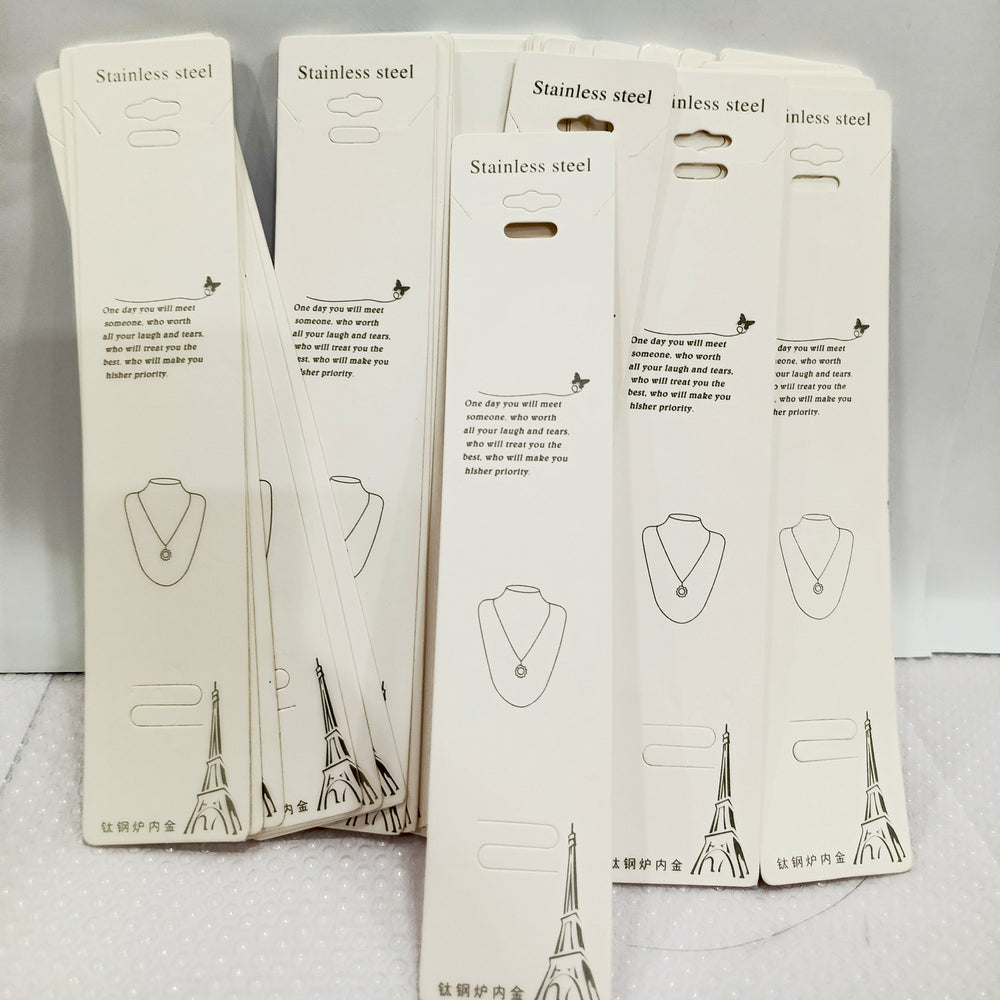 Bracelet/ necklace display card