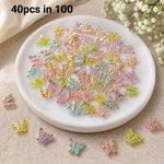 Gold-edge resin beads