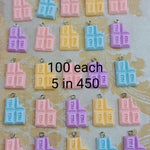 Resin Charms Foods
