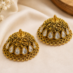 Jhumka base with stones