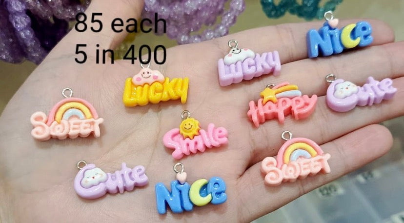 Resin Charms