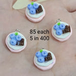 Resin Charms Foods