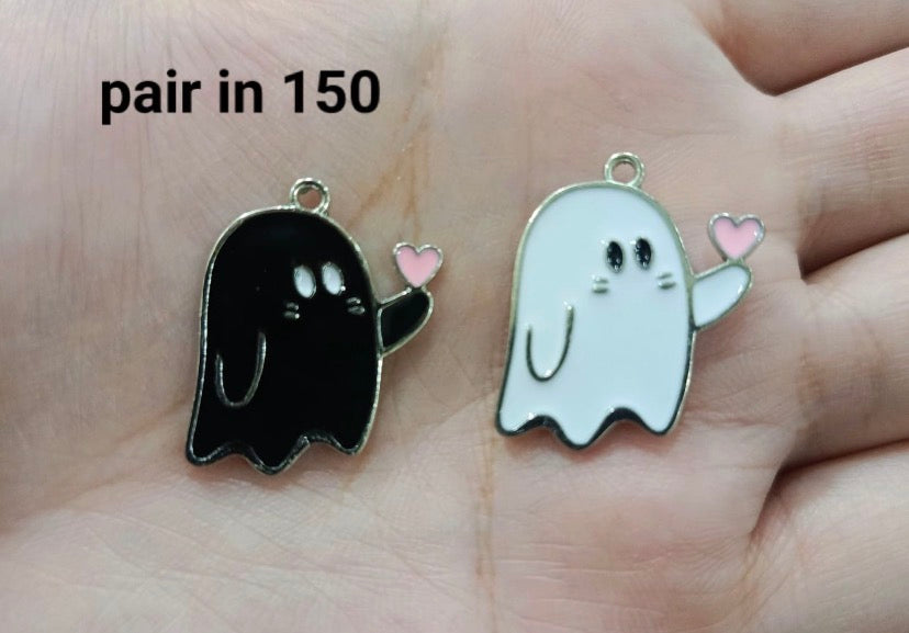 Ghost And Character Charm