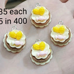Resin Charms Foods