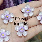 Resin Charms Flowers
