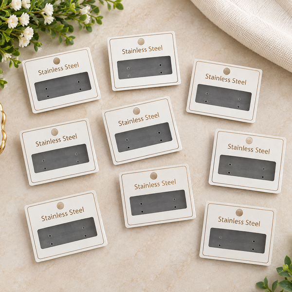 Stainless Steel earrings cards