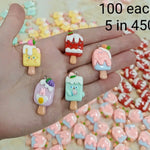 Resin Charms Foods