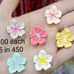 Resin Charms Flowers