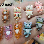 Resin Charm Characters