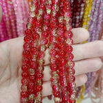 Cracked Bead String 8mm