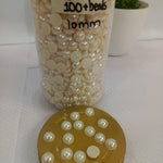 Flat back pearls