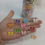 Clear Tinted Acrylic beads