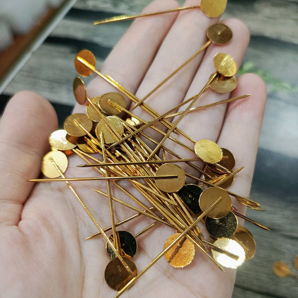 Broach pin base