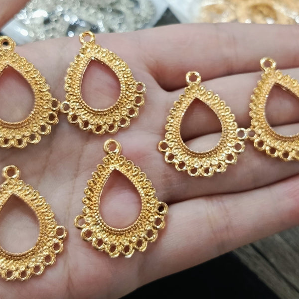 Earrings and pendant base