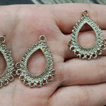 Earrings and pendant base