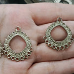 Earrings and pendant base