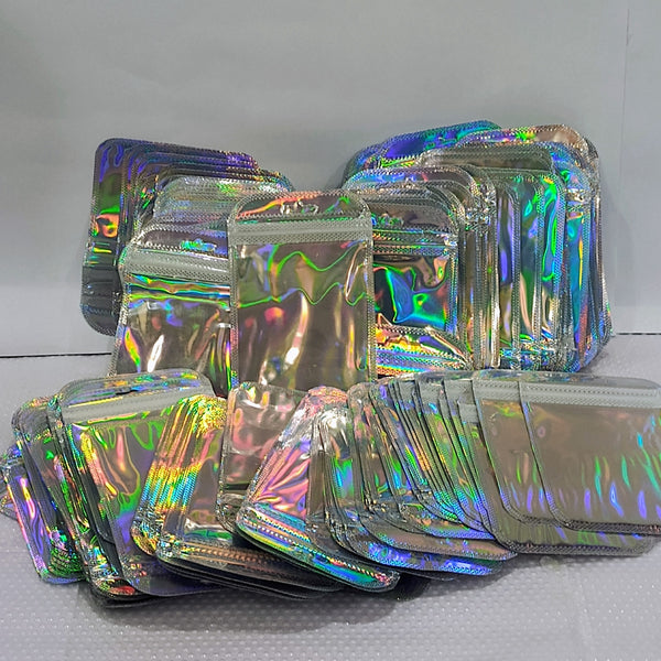Silver holographic packets