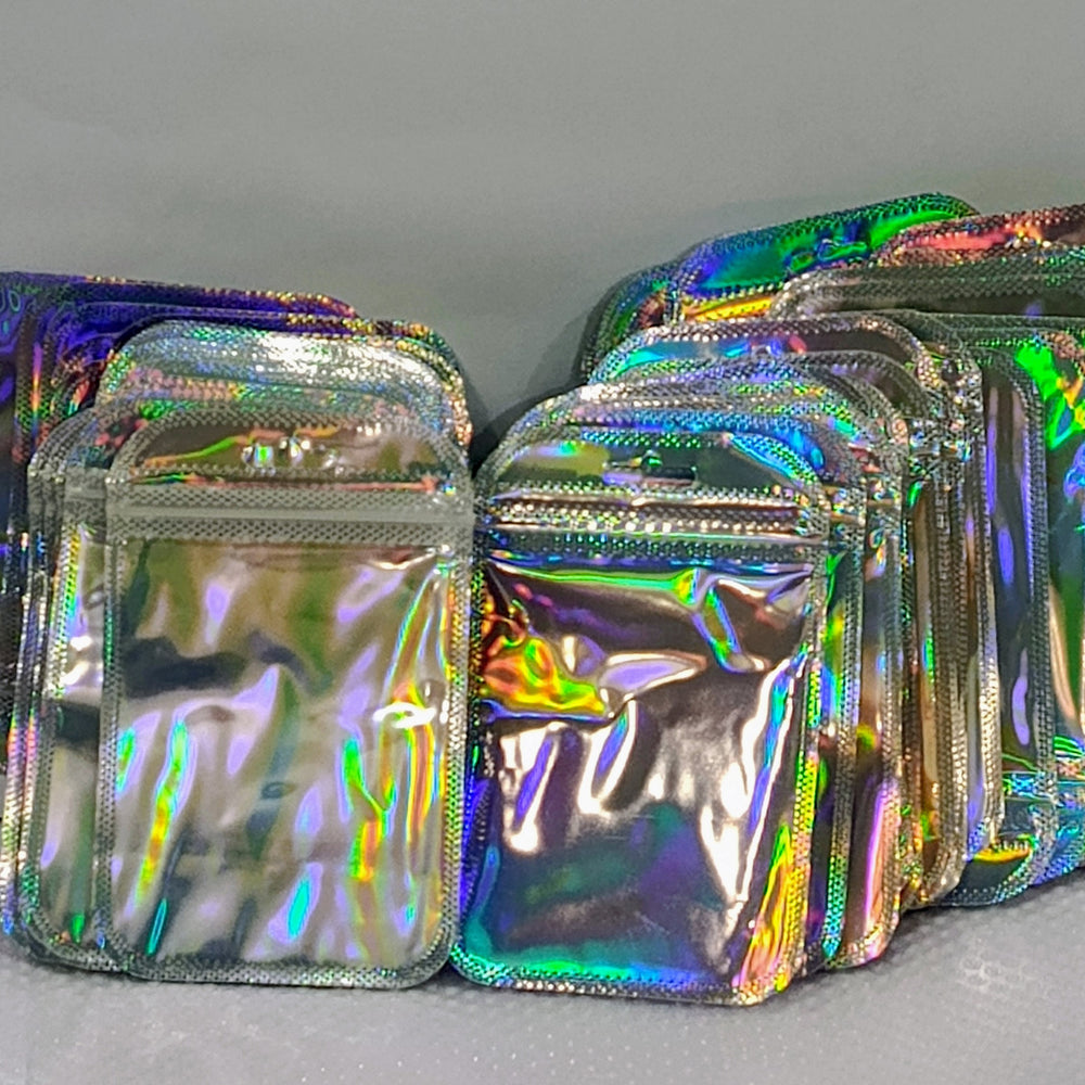 Silver holographic packets