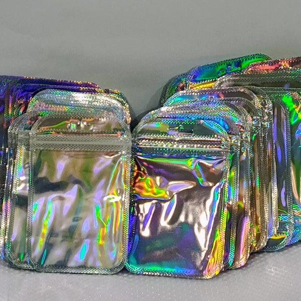 Silver holographic packets