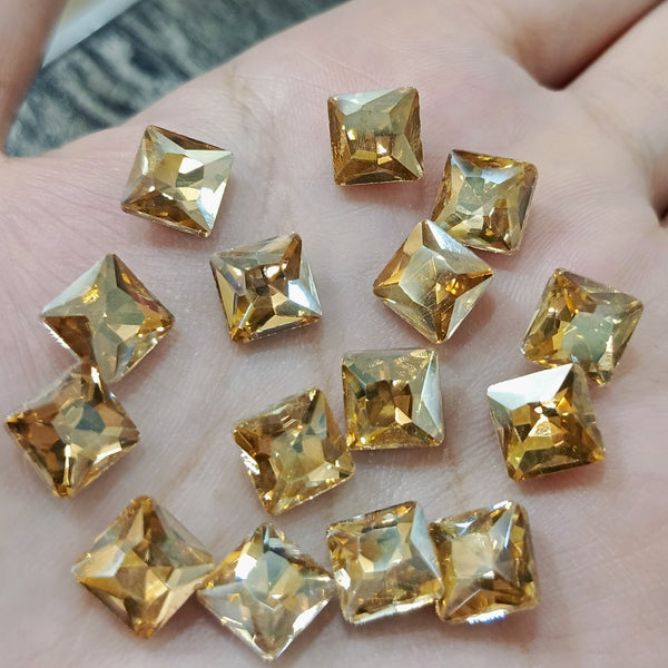 Square shaped Crystal Stones