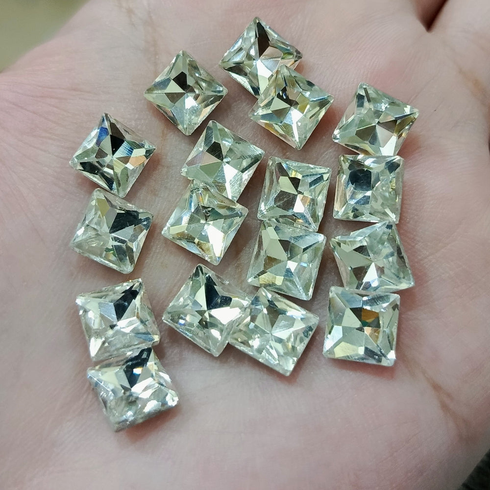 Square shaped Crystal Stones