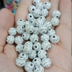 Metallic Textured beads