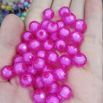 Bead-in-bead style acrylic beads