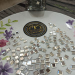 Square shaped mirror