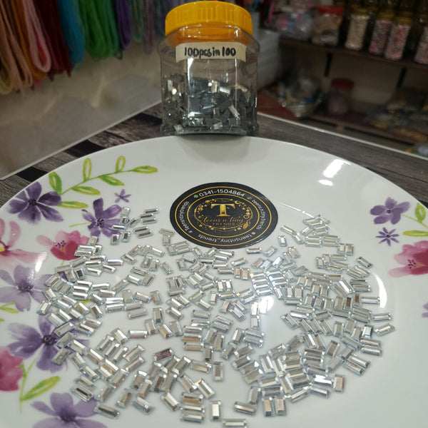 Rectangle shaped mirror