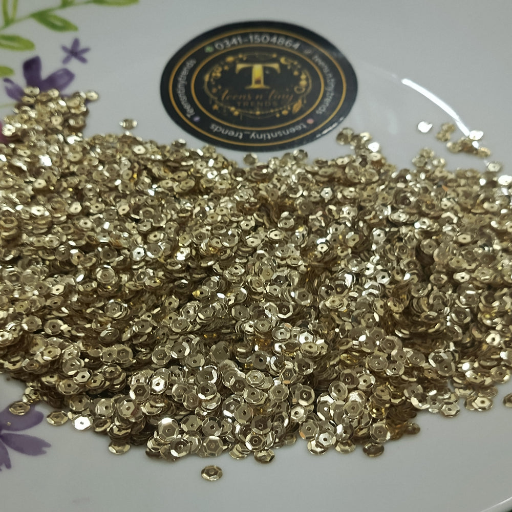 Round cup sequins/ sitaray