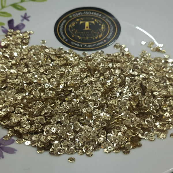Round cup sequins/ sitaray