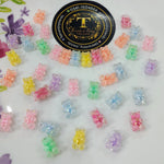 Shiny double tone beads shapes