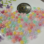 Shiny double tone beads shapes