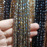 Drop shape crystal beads