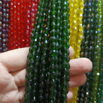 Drop shape crystal beads