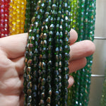Drop shape crystal beads