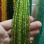 Drop shape crystal beads