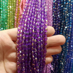Drop shape crystal beads