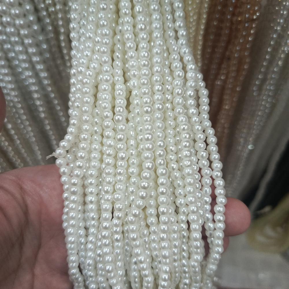 Shell pearls 4mm string