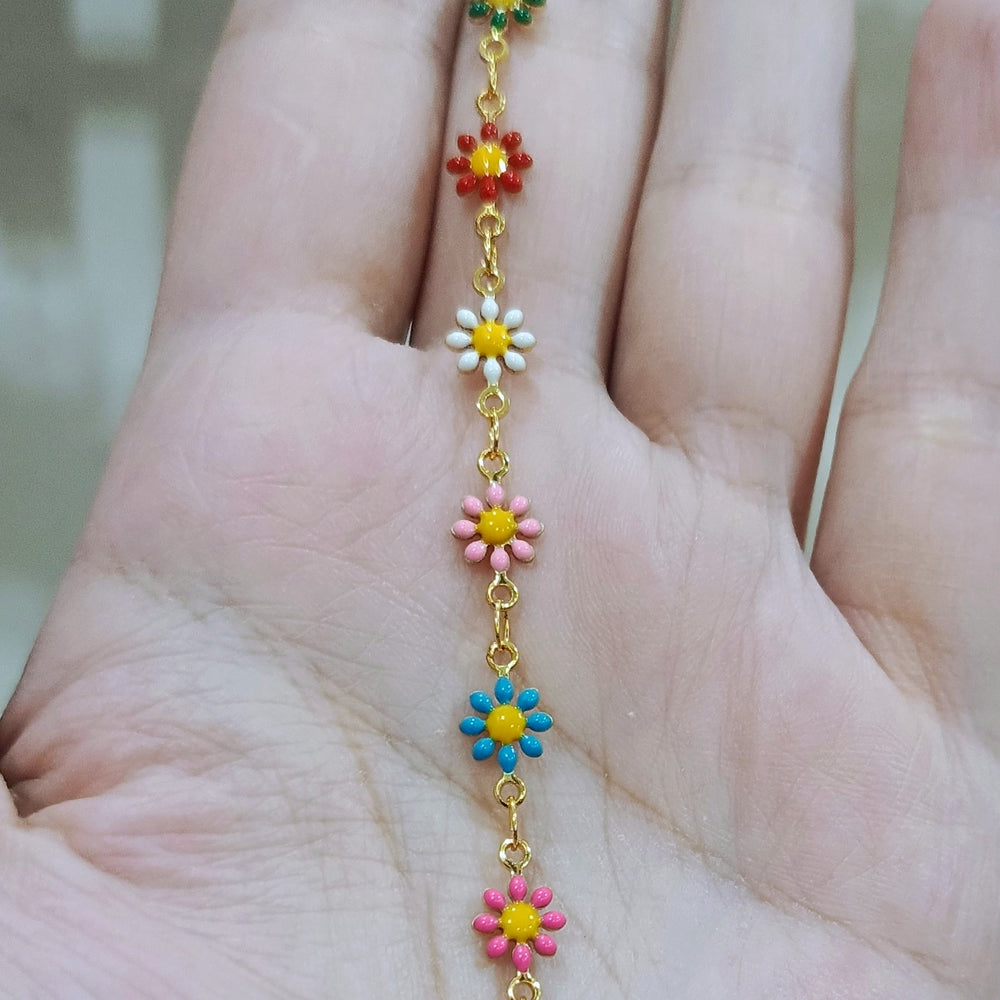 Stainless steel flower chain