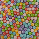 Smiley and mix shape beads