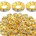 Rhinestone Spacer Beads
