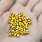 Round spacer beads
