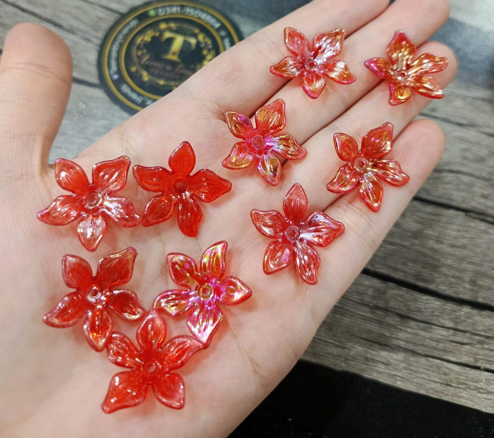 Acrylic flowers