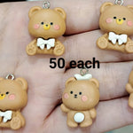 Resin charms