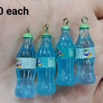 Resin food charms