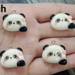 Resin Panda Charms