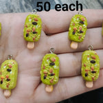 Resin food charms