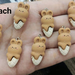 Resin food charms