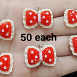 Resin Charms bows